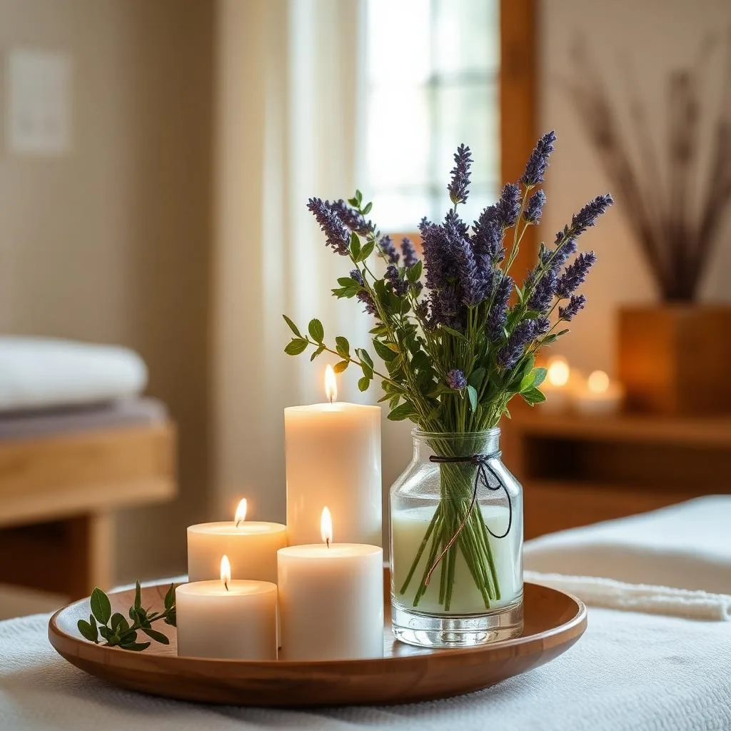 Relaxing wellness treatment room placeholder